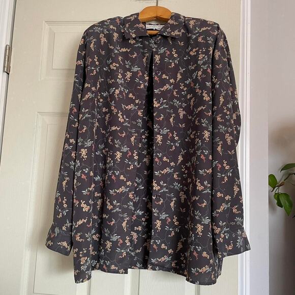Vintage Jones wear floral blouse - Picture 1 of 5